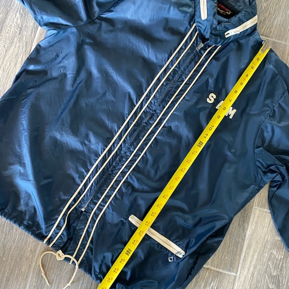 HAWKS Vintage 69 Windbreaker Blue! Pla-Jac by Dunbrooke XL - Picture 6 of 9